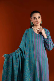 Nishat Sunehray Din Printed Karandi Unstitched 3Pc Suit - 42303053