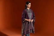 Nishat Sunehray Din Printed Karandi Unstitched 3Pc Suit - 42303054