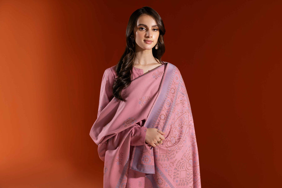 Nishat Sunehray Din Printed Karandi Unstitched 3Pc Suit - 42303056