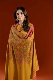 Nishat Sunehray Din Printed Karandi Unstitched 3Pc Suit - 42303060