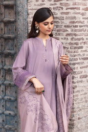 Nishat Sunehray Din Embroidered Karandi Unstitched 3Pc Suit - 42303063
