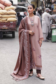 Nishat Sunehray Din Embroidered Karandi Unstitched 3Pc Suit - 42303065