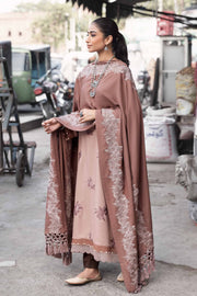 Nishat Sunehray Din Embroidered Karandi Unstitched 3Pc Suit - 42303065