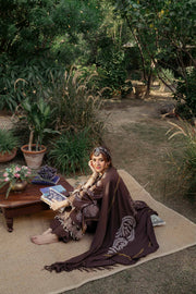 Nishat Sunehray Din Embroidered Karandi Unstitched 3Pc Suit - 42303074