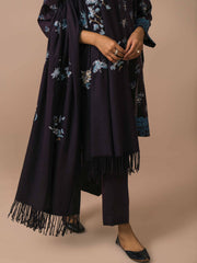 Nishat Sunehray Din Embroidered Karandi Unstitched 3Pc Suit - 42303075