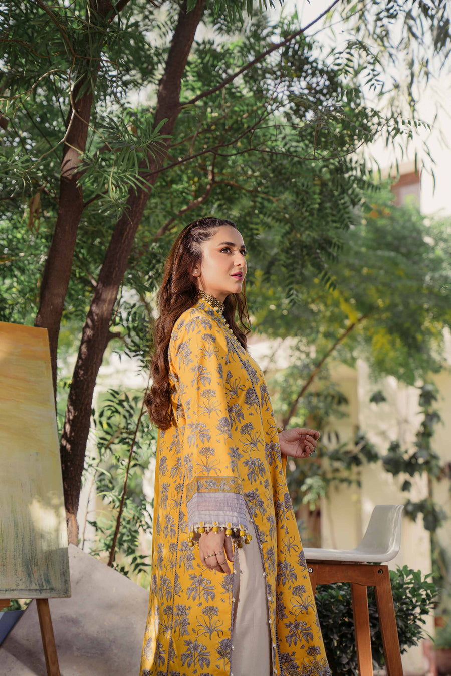 Nishat Sunehray Din Embroidered Karandi Unstitched 3Pc Suit - 42303076