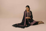 Nishat Sunehray Din Embroidered Karandi Unstitched 3Pc Suit - 42303077