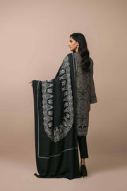 Nishat Sunehray Din Embroidered Karandi Unstitched 3Pc Suit - 42303080