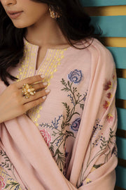 Nishat With You Unstitched Embroidered Khaddar 3Pc Suit - 42303082