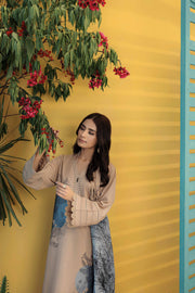 Nishat With You Unstitched Embroidered Khaddar 3Pc Suit - 42303083