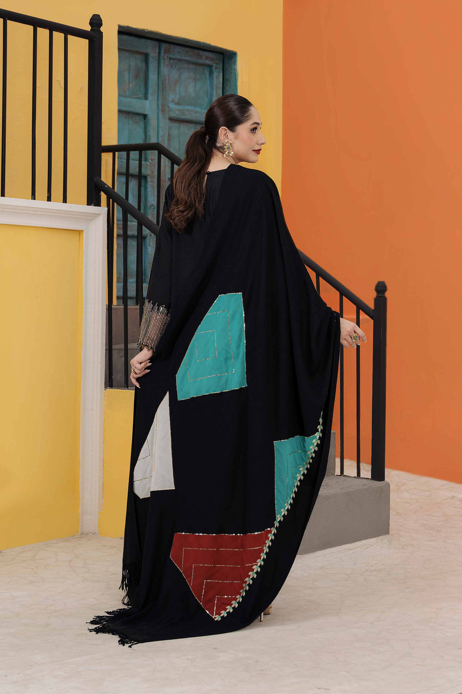 Nishat With You Unstitched Embroidered Khaddar 3Pc Suit - 42303087