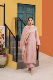 Nishat With You Unstitched Embroidered Khaddar 3Pc Suit - 42303090