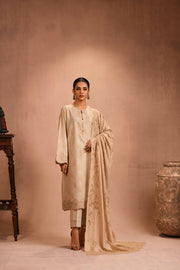 Nishat Sunehray Din Embroidered Karandi Unstitched 3Pc Suit - 42303095