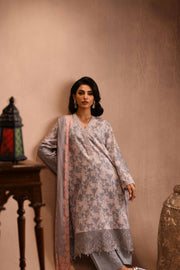 Nishat Sunehray Din Embroidered Karandi Unstitched 3Pc Suit - 42303096