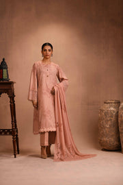 Nishat Sunehray Din Embroidered Karandi Unstitched 3Pc Suit - 42303097