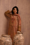 Nishat Sunehray Din Embroidered Karandi Unstitched 3Pc Suit - 42303099