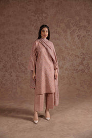 Nishat Sunehray Din Printed Khaddar Unstitched 3Pc Suit - 42303106