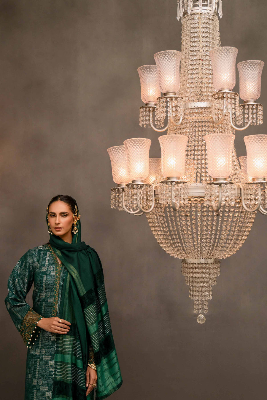 Nishat With You Unstitched Embroidered Jacquard 3Pc Suit - 42303114
