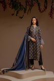 Nishat Sunehray Din Embroidered Khaddar Unstitched 3Pc Suit - 42303131