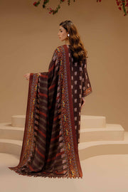 Nishat Sunehray Din Embroidered Khaddar Unstitched 3Pc Suit - 42303139