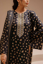 Nishat Sunehray Din Embroidered Khaddar Unstitched 3Pc Suit - 42303140