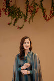 Nishat Sunehray Din Printed Khaddar Unstitched 3Pc Suit - 42303142