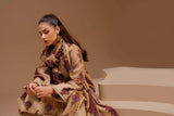 Nishat Sunehray Din Printed Khaddar Unstitched 3Pc Suit - 42303150