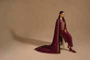 Nishat With You Unstitched Embroidered Linen 3Pc Suit - 42303151