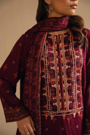 Nishat With You Unstitched Embroidered Linen 3Pc Suit - 42303151