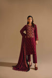 Nishat With You Unstitched Embroidered Linen 3Pc Suit - 42303151