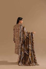 Nishat With You Unstitched Embroidered Linen 3Pc Suit - 42303154