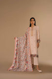 Nishat With You Unstitched Embroidered Linen 3Pc Suit - 42303156
