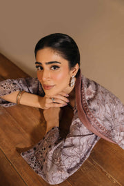 Nishat With You Unstitched Embroidered Linen 3Pc Suit - 42303157