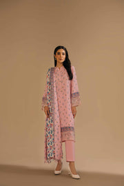 Nishat With You Unstitched Embroidered Linen 3Pc Suit - 42303159