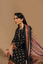 Nishat With You Unstitched Printed Linen 3Pc Suit - 42303162