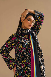 Nishat With You Unstitched Printed Linen 3Pc Suit - 42303163