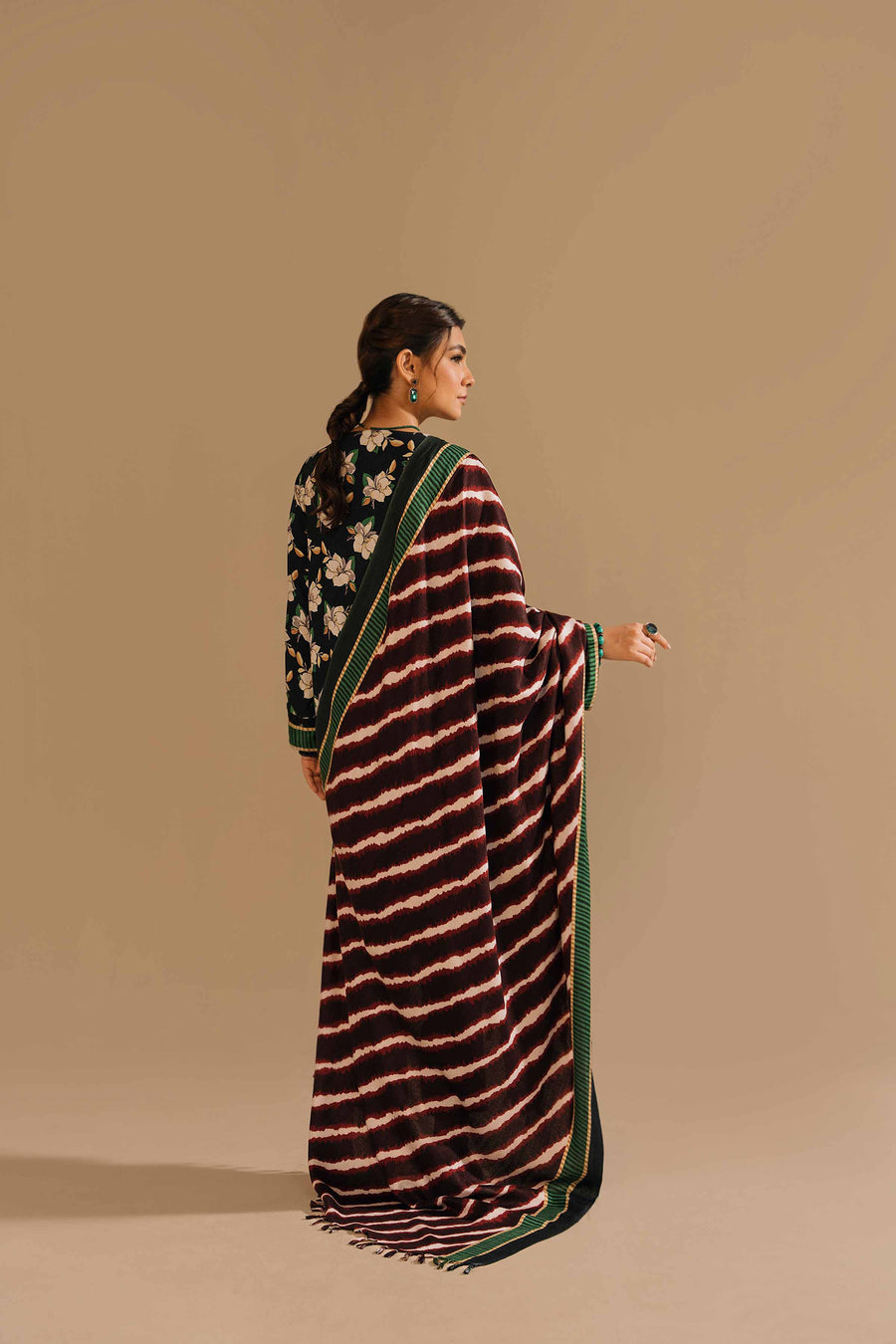 Nishat With You Unstitched Printed Linen 3Pc Suit - 42303166
