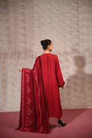 Nishat With You Unstitched Embroidered Linen 3Pc Suit - 42303172
