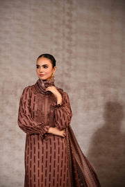 Nishat With You Unstitched Embroidered Linen 3Pc Suit - 42303173