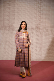 Nishat With You Unstitched Printed Linen 3Pc Suit - 42303179