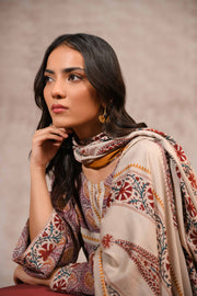 Nishat With You Unstitched Printed Linen 3Pc Suit - 42303179