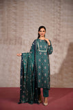 Nishat With You Unstitched Printed Linen 3Pc Suit - 42303181