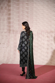 Nishat With You Unstitched Printed Linen 3Pc Suit - 42303182