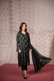 Nishat With You Unstitched Printed Linen 3Pc Suit - 42303182