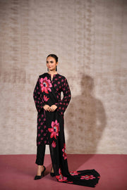 Nishat With You Unstitched Printed Linen 3Pc Suit - 42303185