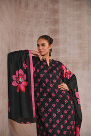 Nishat With You Unstitched Printed Linen 3Pc Suit - 42303185