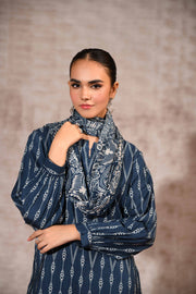 Nishat With You Unstitched Printed Linen 3Pc Suit - 42303186