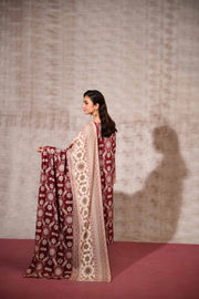 Nishat With You Unstitched Printed Linen 3Pc Suit - 42303187