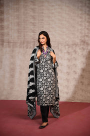 Nishat With You Unstitched Printed Linen 3Pc Suit - 42303190