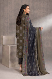 Nishat With You Unstitched Embroidered Khaddar 3Pc Suit - 42303212